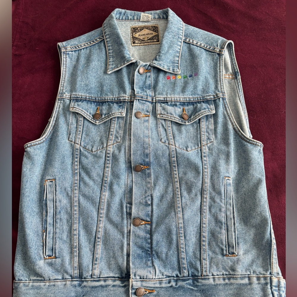 Haleman jeans wear in a size large